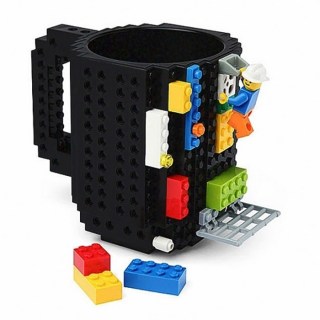 Кружка «LEGO» с конструктором черная купить
