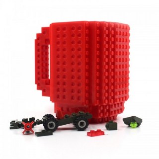 Кружка «LEGO» с конструктором красная купить