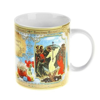 Кружка «С Пасхой» куличи фото