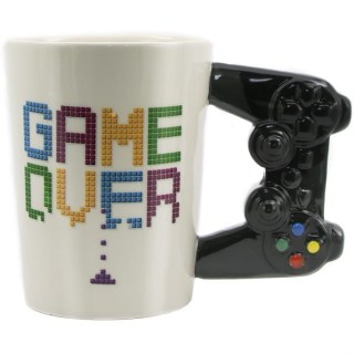 Кружка с ручкой-джойстик «Game over» купить