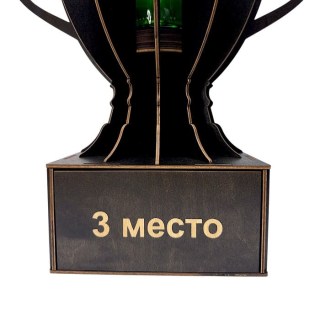 Кубок мини‑бар «3 место» с рюмками фото