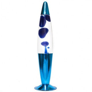 Лава лампа «COLOUR» синяя 41 см купить