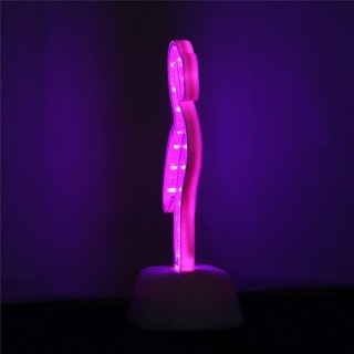 Led Светильник «Зеркальный Фламинго» с эффектом туннеля фото