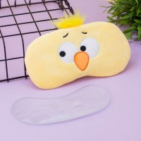 Маска для сна гелевая «Bird» желтая Минск +375447651009