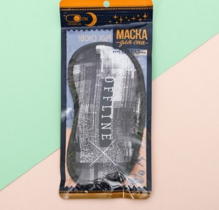 Маска для сна «Off line» гелевая фото