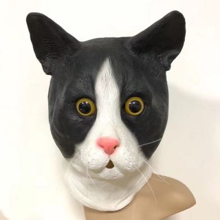 Маска латексная «Кот»  фото