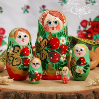 Матрешка «Краса» 5 кукол купить