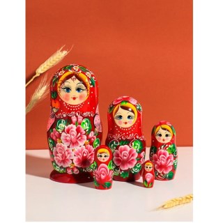 Матрешка «Любава» 5 кукол 18 см купить