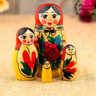 Матрешка «Машенька» 4 куклы купить