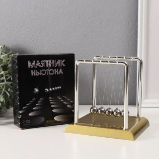 Маятник шары техно «Gold» 1,5 × 11,4 × 13,4 см фото