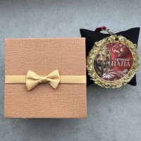Медаль в подарочной коробке «Лучший папа» Минск +375447651009