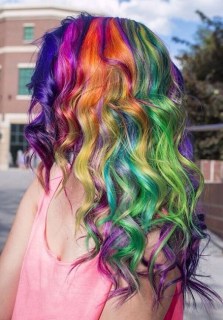 Мелки для волос «Hair color comb» 6 цветов в форме расчески фото