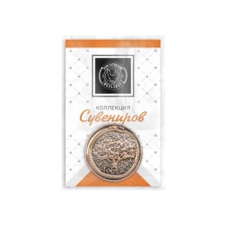 Монета в кошелек медная «На достаток» 2.6 см купить