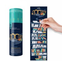 Мотивационный скретч-постер #100 дел books edition Минск +375447651009