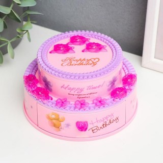 Музыкальная шкатулка для украшений «Happy birthday» купить