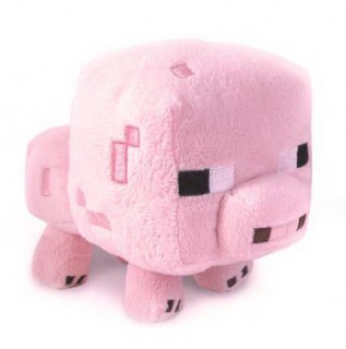 Мягкая игрушка Minecraft «Поросенок» (Baby Pig) купить