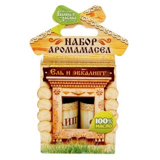 Набор аромамасел для парной «Ель, эвкалипт» фото