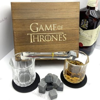 Набор для виски «Game of Thrones» в деревянной коробке (Игра Престолов) фото
