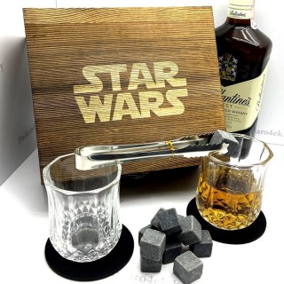 Набор для виски «Star Wars» в деревянной коробке (Звёздные войны) фото