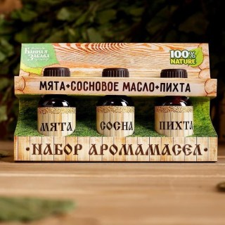 Набор эфирных масел для бани «Банная забава» купить