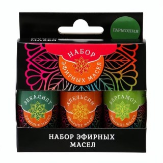 Набор эфирных масел «Эвкалипт, апельсин, бергамот» купить