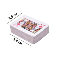 Набор игральных карт «Мини-карты» 3,8 х 5,9 см Минск +375447651009