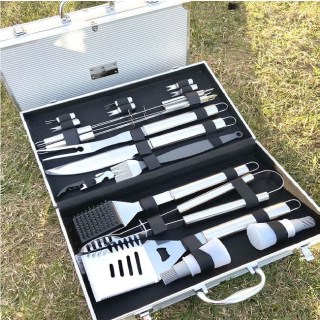 Уценка! Набор инструментов для барбекю в чемодане «BBQ» 19 предметов купить
