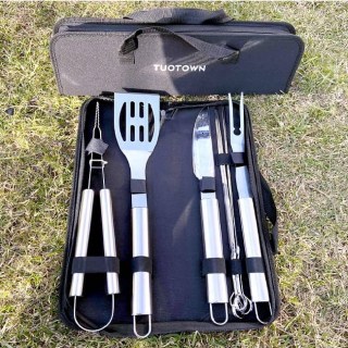 Набор инструментов для барбекю в сумке «BBQ» 8 предметов купить