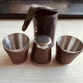 Набор рюмок «Brown» 3 шт по 30 мл. купить