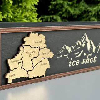 Набор рюмок ICE SHOT «BELARUS» 4 штуки фото