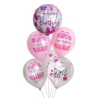 Набор шаров «Happy Birthday» 6 штук Минск +375447651009