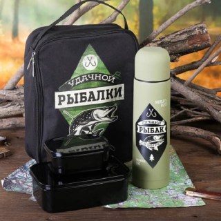Набор в сумке для пикника «Лучший рыбак» на 1 персону купить