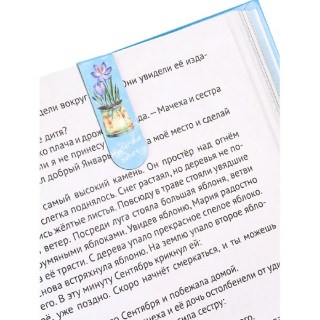 Набор закладок в книгу «Anime» магнитные 6 шт. микс фото