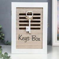 Настенная деревянная ключница «Keys box» 6 крючков Минск +375447651009