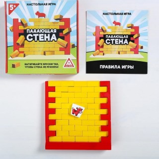 Настольная игра «Падающая стена» 44 бруска  купить