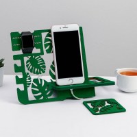 Настольный деревянный органайзер «Green» купить в Минске 