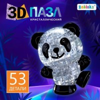 Объемный 3D пазл «Панда» 53 детали цвет: красный Минск +375447651009