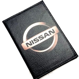 Обложка для автодокументов «NISSAN» натуральная кожа купить