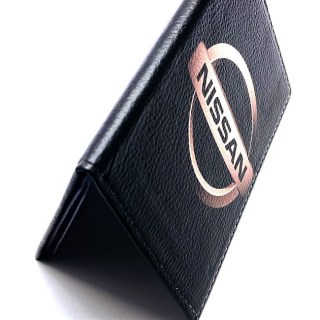 Обложка для автодокументов «NISSAN» натуральная кожа фото