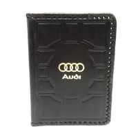 Обложка на автодокументы «AUDI» кожаная Минск +3754447651009