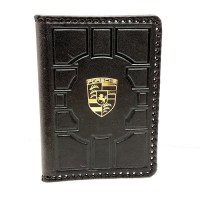 Кожаная обложка на автодокументы «Porsche» (Порше) Минск +3754447651009