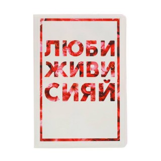 Обложка на паспорт «Люби, живи, сияй» купить