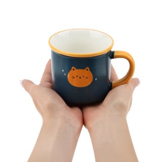 Оригинальная кружка котэ «Kitty live» 350 мл фото