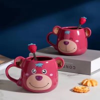Оригинальная кружка «Медвежонок» с ложкой Минск