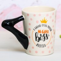 Оригинальная кружка «#GIRL BOSS» 400 мл в Минске 