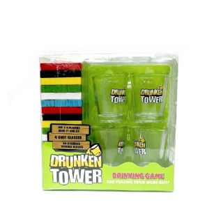 Падающую башню с рюмками «Drunken Tower» купить