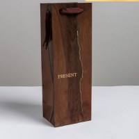 Пакет под бутылку «Present» купить в Минске +375447651009