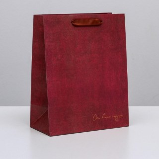 Пакет подарочный «От всего сердца» 23 × 27 × 11,5 см купить