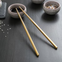 Палочки металлические для еды «Gold» Минск +375447651009