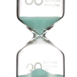 Песочные часы «Нappy moment» 30 минут цвет песка бирюзовый фото